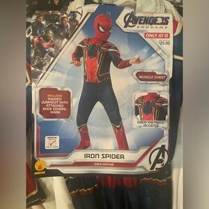 The Amazing Iron-Spider Kids Costume- Size Medium in youth